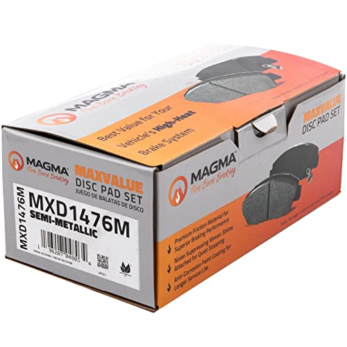 MAGMA MaxValue Semi-Metallic Brake Pads MXD1476M