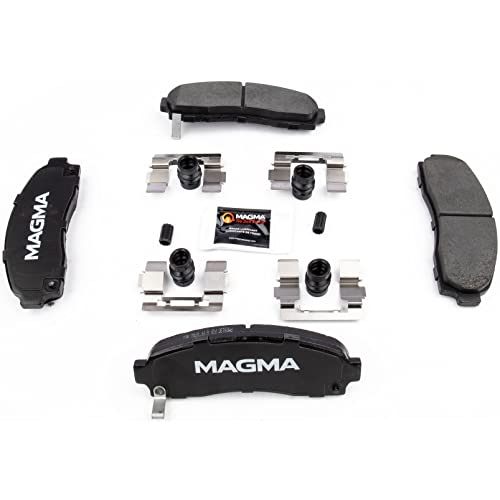 MAGMA Premium PMD913C Ceramic Brake Pads, Front