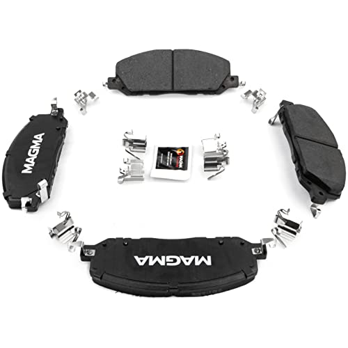 MAGMA Premium PMD2229C Ceramic Brake Pads, Front