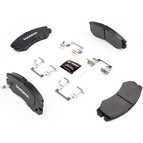 MAGMA Premium PMD579C Ceramic Brake Pads, Front