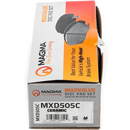 MAGMA MaxValue MXD505C Ceramic Brake Pads, Front