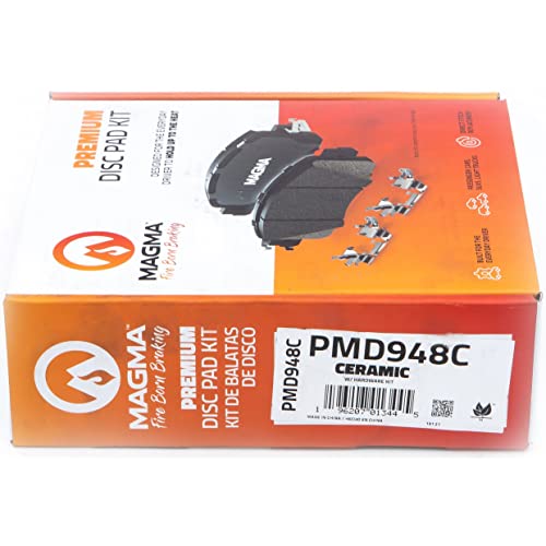 MAGMA Premium Ceramic Brake Pads PMD948C