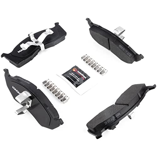 MAGMA Premium PMD591M Semi-Metallic Brake Pads, Front