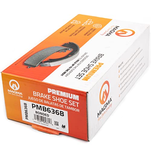 MAGMA Premium PMB636B Bonded Shoes, Rear