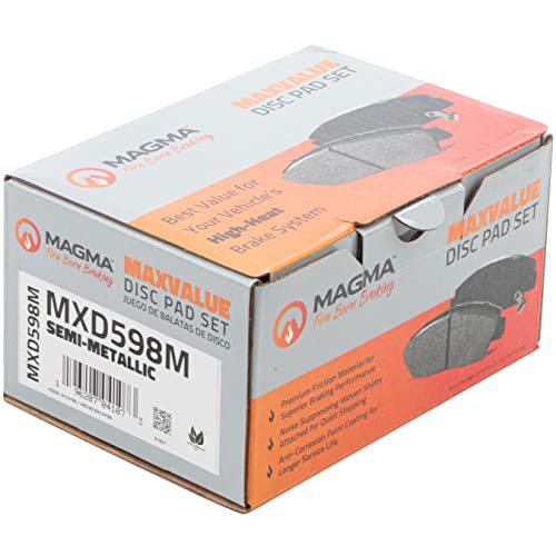 MAGMA MaxValue Semi-Metallic Brake Pads MXD598M