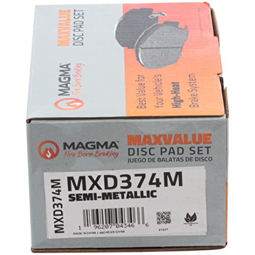 MAGMA MaxValue Semi-Metallic Brake Pads MXD374M
