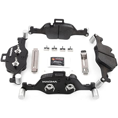 MAGMA Premium PMD2060C Ceramic Brake Pads, Front