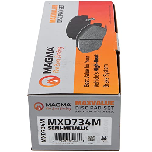 MAGMA MaxValue Semi-Metallic Brake Pads MXD734M