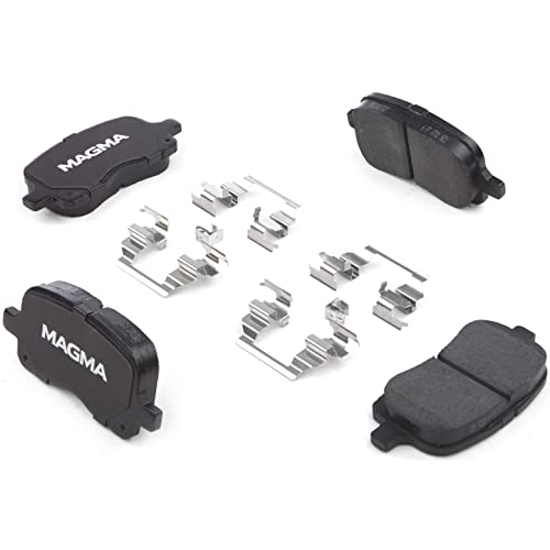 MAGMA Premium PMD741C Ceramic Brake Pads, Front