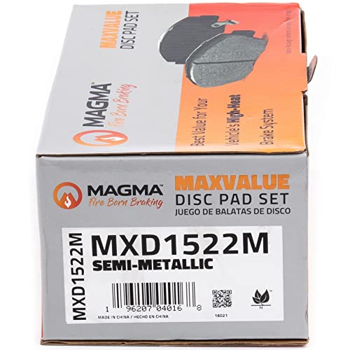 MAGMA MaxValue Semi-Metallic Brake Pads MXD1522M