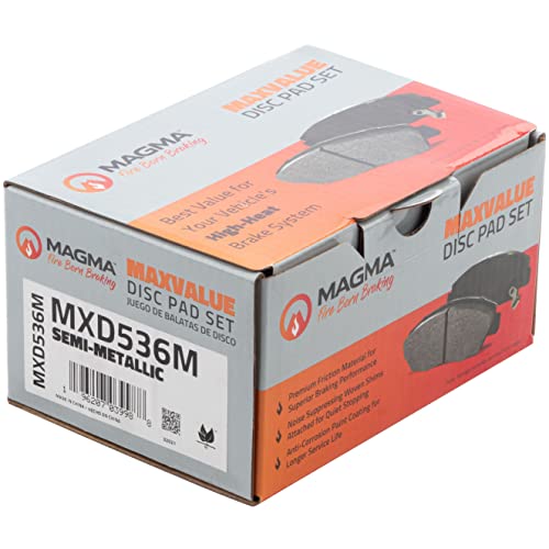 MAGMA MaxValue Semi-Metallic Brake Pads MXD536M