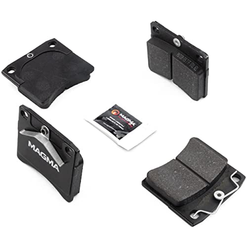 MAGMA Premium PMD703M Semi-Metallic Brake Pads, Front