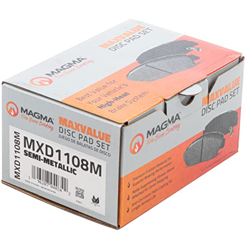 MAGMA MaxValue Semi-Metallic Brake Pads MXD1108M