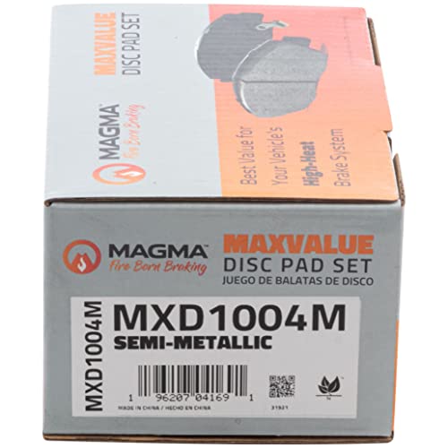 MAGMA MaxValue Semi-Metallic Brake Pads MXD1004M