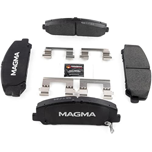 MAGMA Premium PMD1286C Ceramic Brake Pads, Front