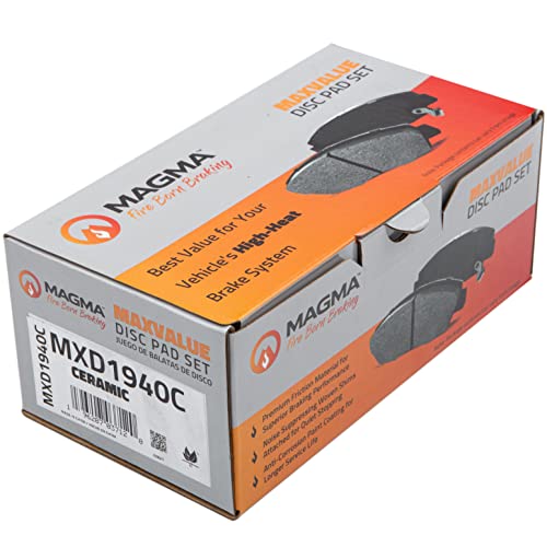 MAGMA MaxValue MXD1940C Ceramic Brake Pads, Front