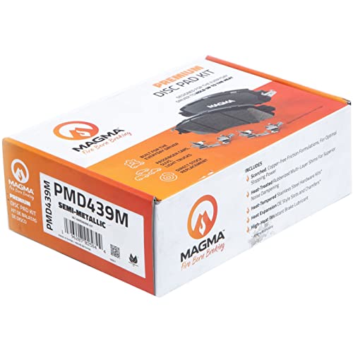 MAGMA Premium Semi-Metallic Brake Pads PMD439M