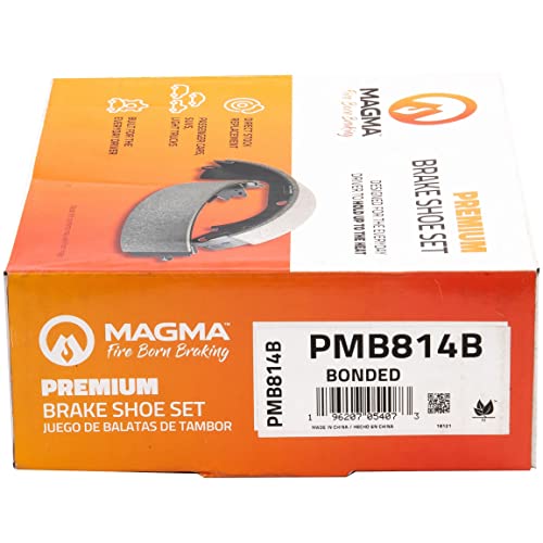 MAGMA Premium PMB814B Bonded Shoes, Rear