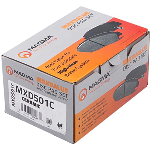 MAGMA MaxValue MXD501C Ceramic Brake Pads, Rear