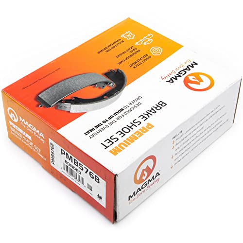 MAGMA Premium PMB576B Bonded Shoes, Rear