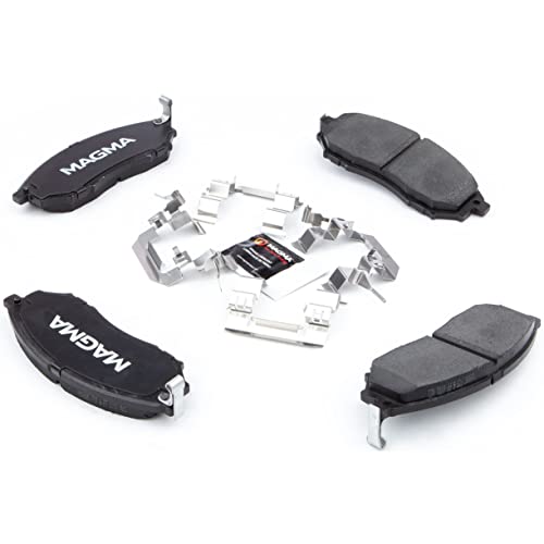 MAGMA Premium PMD888C Ceramic Brake Pads, Front