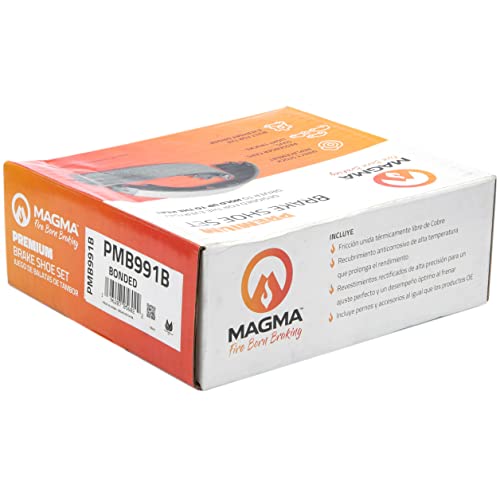 MAGMA Premium PMB991B Bonded Shoes, Rear