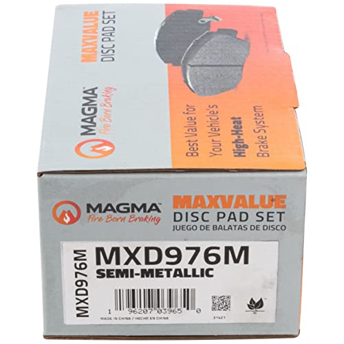 MAGMA MaxValue Semi-Metallic Brake Pads MXD976M