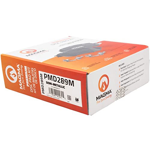 MAGMA Premium Semi-Metallic Brake Pads PMD289M