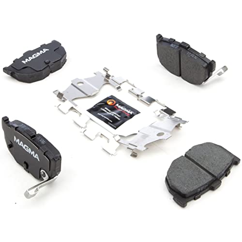 MAGMA Premium PMD429C Ceramic Brake Pads, Rear