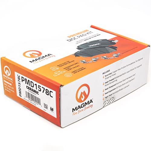 MAGMA Premium Ceramic Brake Pads PMD1578C