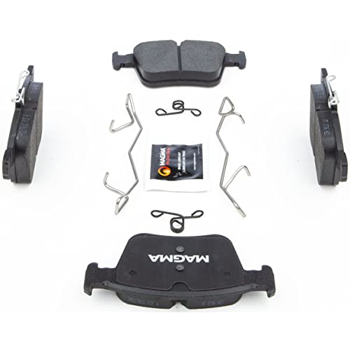 MAGMA Premium PMD1761C Ceramic Brake Pads, Rear