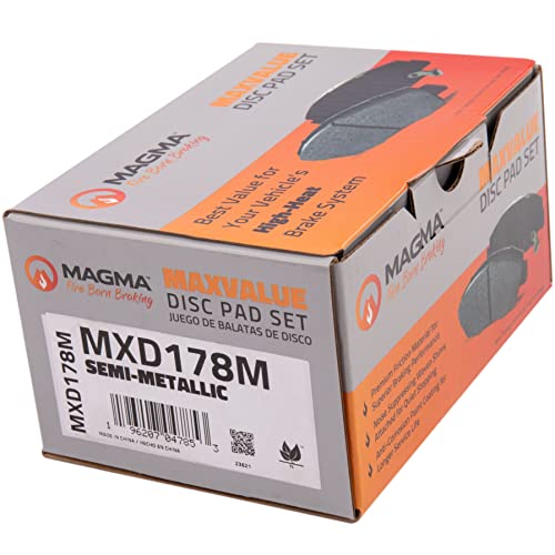 MAGMA MaxValue Semi-Metallic Brake Pads MXD178M