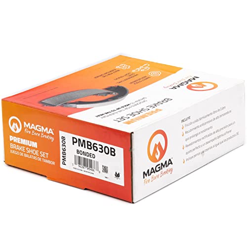 MAGMA Premium PMB630B Bonded Shoes, Rear