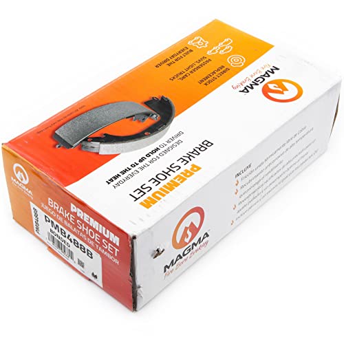 MAGMA Premium PMB488B Bonded Shoes, Rear
