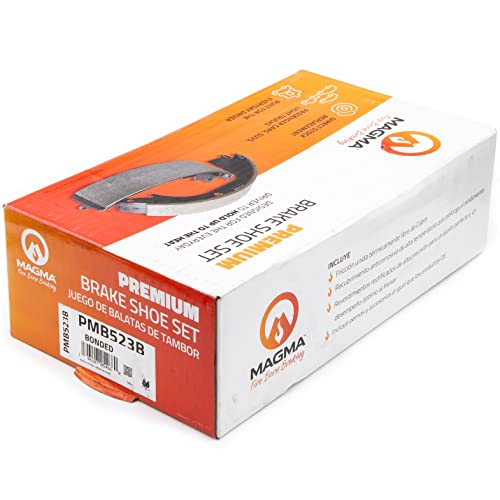 MAGMA Premium PMB523B Bonded Shoes, Rear