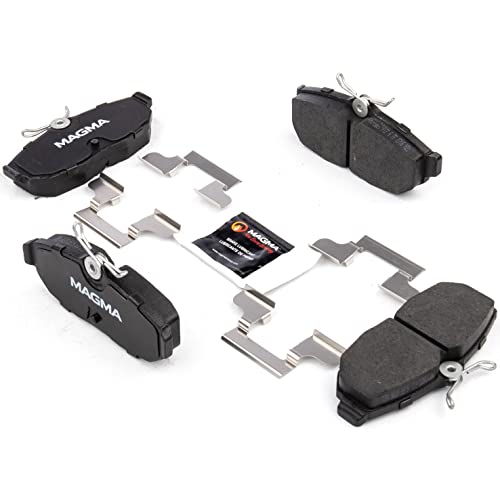 MAGMA Premium PMD1082C Ceramic Brake Pads, Rear