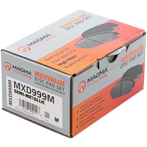 MAGMA MaxValue Semi-Metallic Brake Pads MXD999M