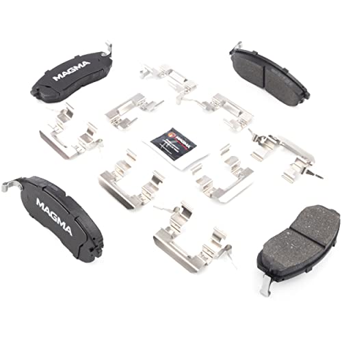 MAGMA Premium PMD815M Semi-Metallic Brake Pads, Front