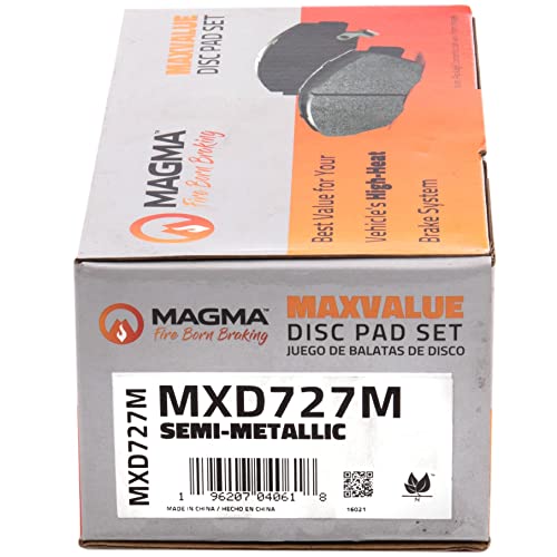 MAGMA MaxValue Semi-Metallic Brake Pads MXD727M