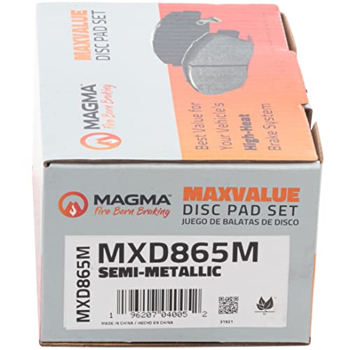 MAGMA MaxValue Semi-Metallic Brake Pads MXD865M