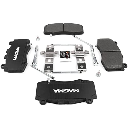MAGMA Premium PMD2152M Semi-Metallic Brake Pads, Front