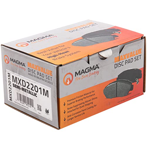 MAGMA MaxValue Semi-Metallic Brake Pads MXD2201M