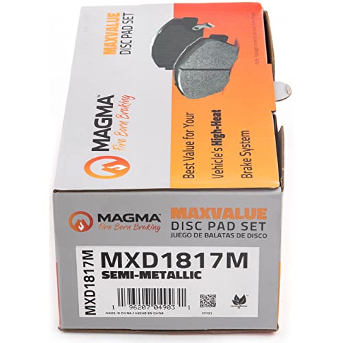 MAGMA MaxValue Semi-Metallic Brake Pads MXD1817M