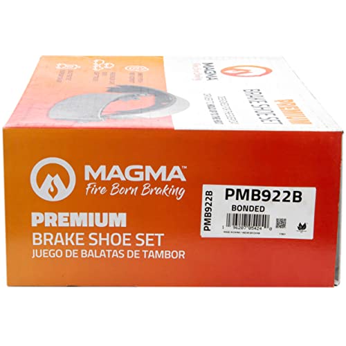MAGMA Premium PMB922B Bonded Shoes, Rear