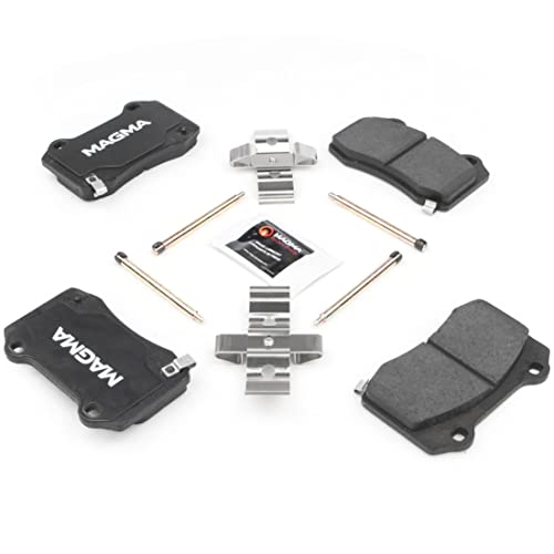 MAGMA Premium PMD1053C Ceramic Brake Pads, Rear