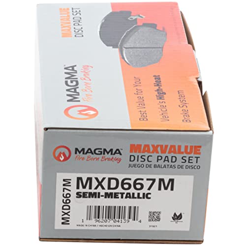 MAGMA MaxValue Semi-Metallic Brake Pads MXD667M