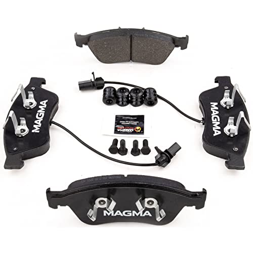 MAGMA Premium PMD1024M Semi-Metallic Brake Pads, Front