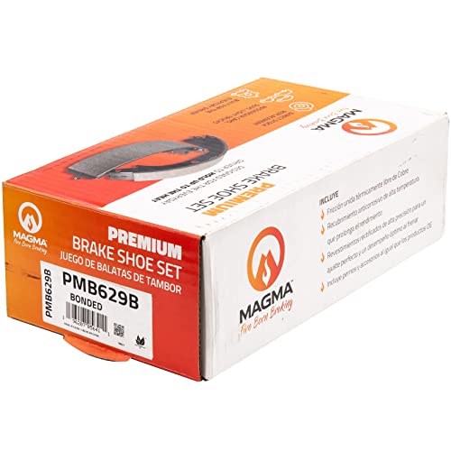 MAGMA Premium PMB629B Bonded Shoes, Rear