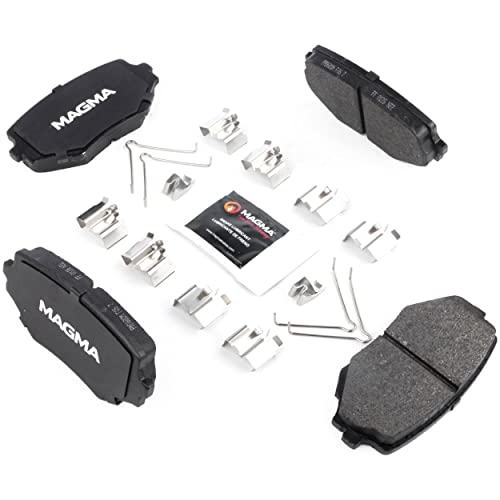 MAGMA Premium PMD680M Semi-Metallic Brake Pads, Front