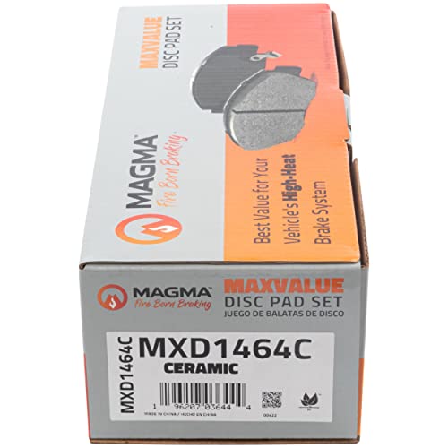 MAGMA MaxValue MXD1464C Ceramic Brake Pads, Front